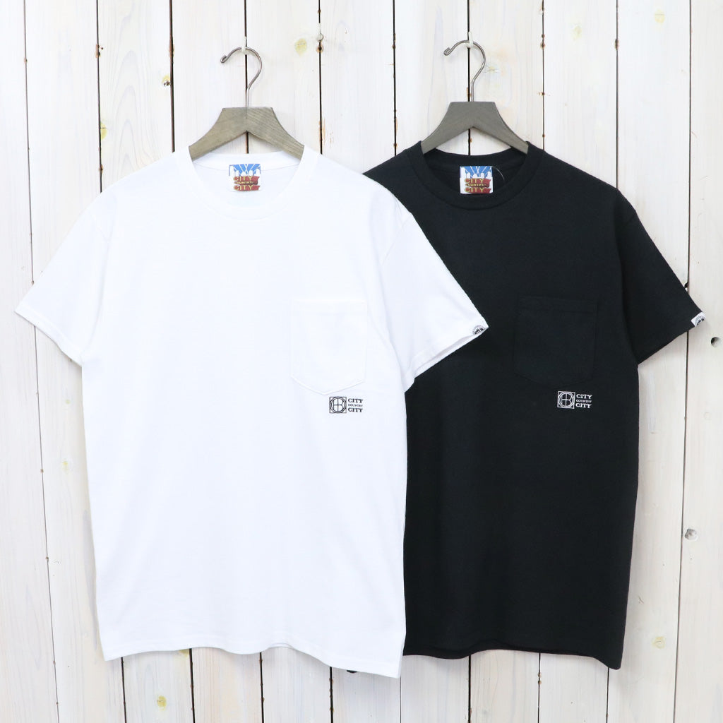 hobo『Embroided Logo Pocket Tee Cotton Jersey by CITY COUNTRY CITY』