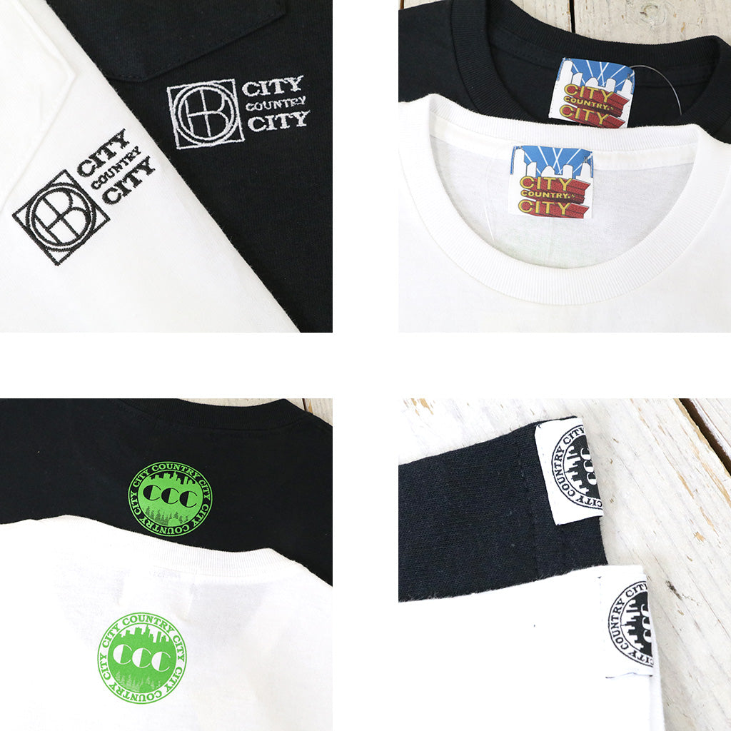 hobo『Embroided Logo Pocket Tee Cotton Jersey by CITY COUNTRY CITY』