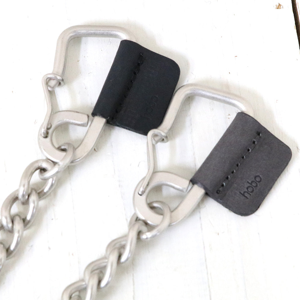 hobo『Carabiner Chain Key Ring with Nubuck Cow Leather』