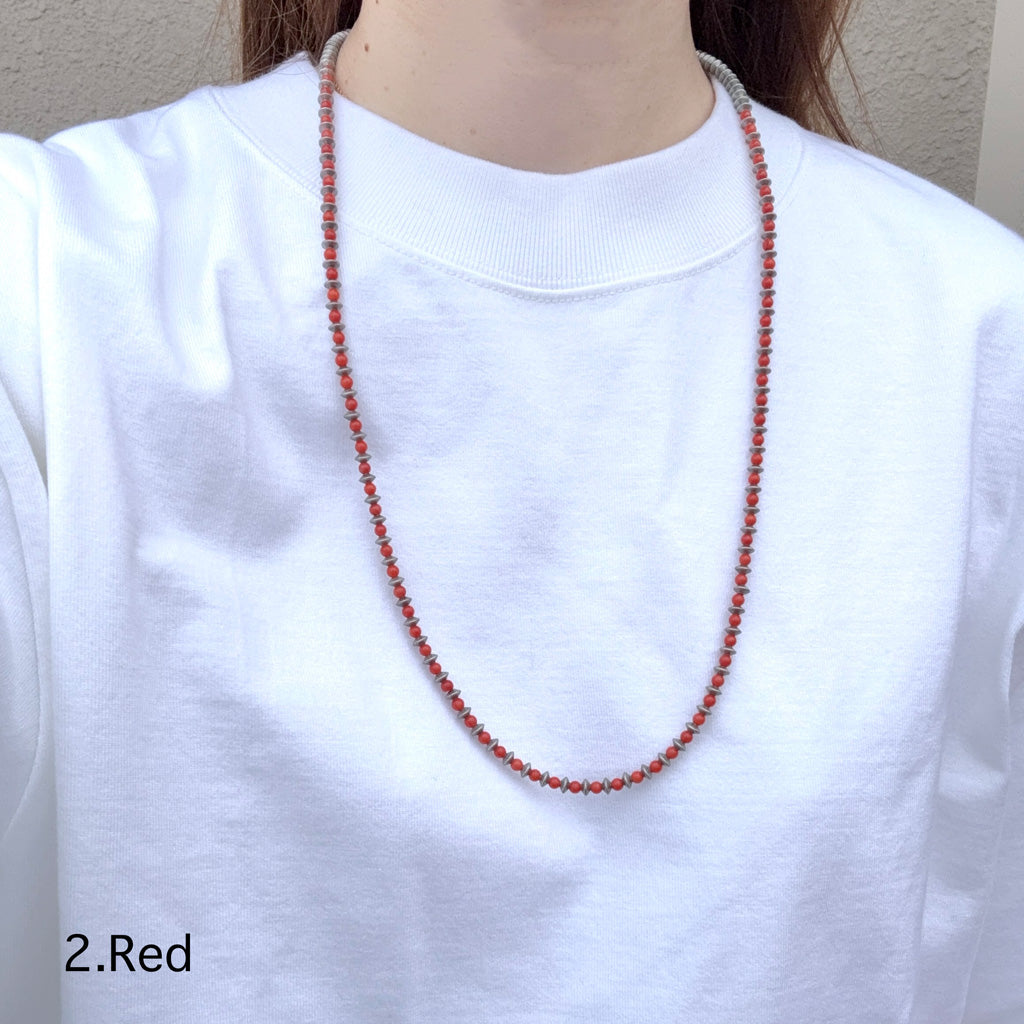 【SALE40%OFF】hobo : Beads Necklace Stone (HB-A4508)