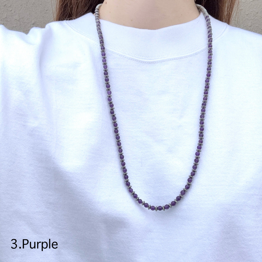 【SALE40%OFF】hobo : Beads Necklace Stone (HB-A4508)