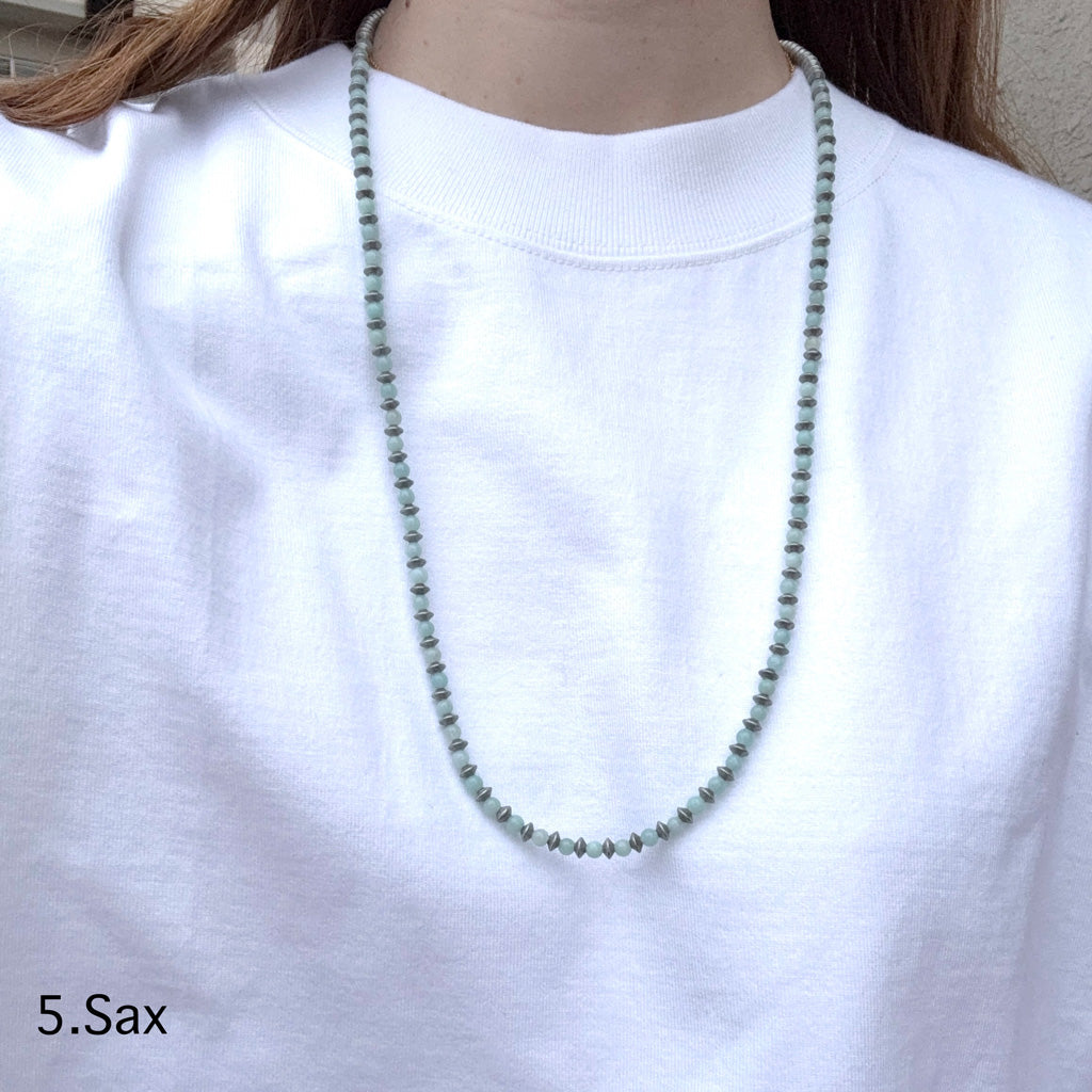 【SALE40%OFF】hobo : Beads Necklace Stone (HB-A4508)