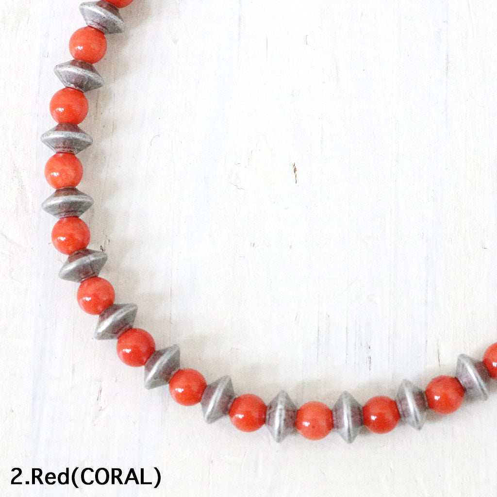 【SALE40%OFF】hobo : Beads Necklace Stone (HB-A4508)