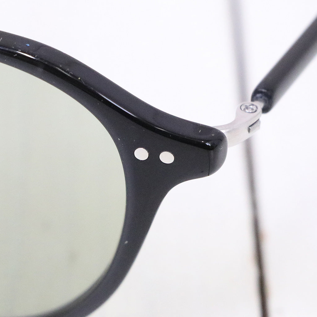 hobo『Crown Pant Frame Sunglasses Acetate by KANEKO OPTICAL』(Black)