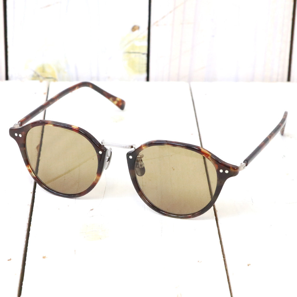 hobo『Crown Pant Frame Sunglasses Acetate by KANEKO OPTICAL』(Brown)