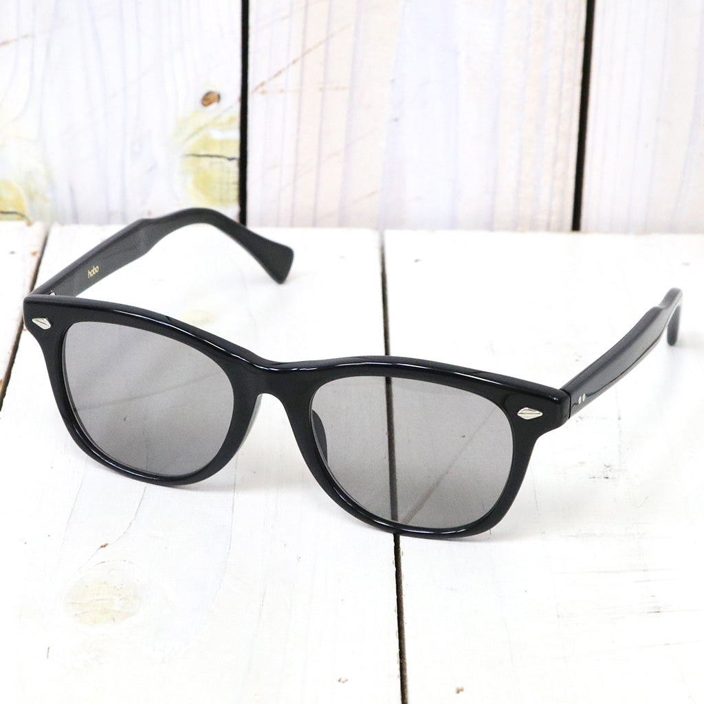 hobo : Wellington Frame Sunglasses Acetate by KANEKO OPTICAL (Black) (HB-A4621)