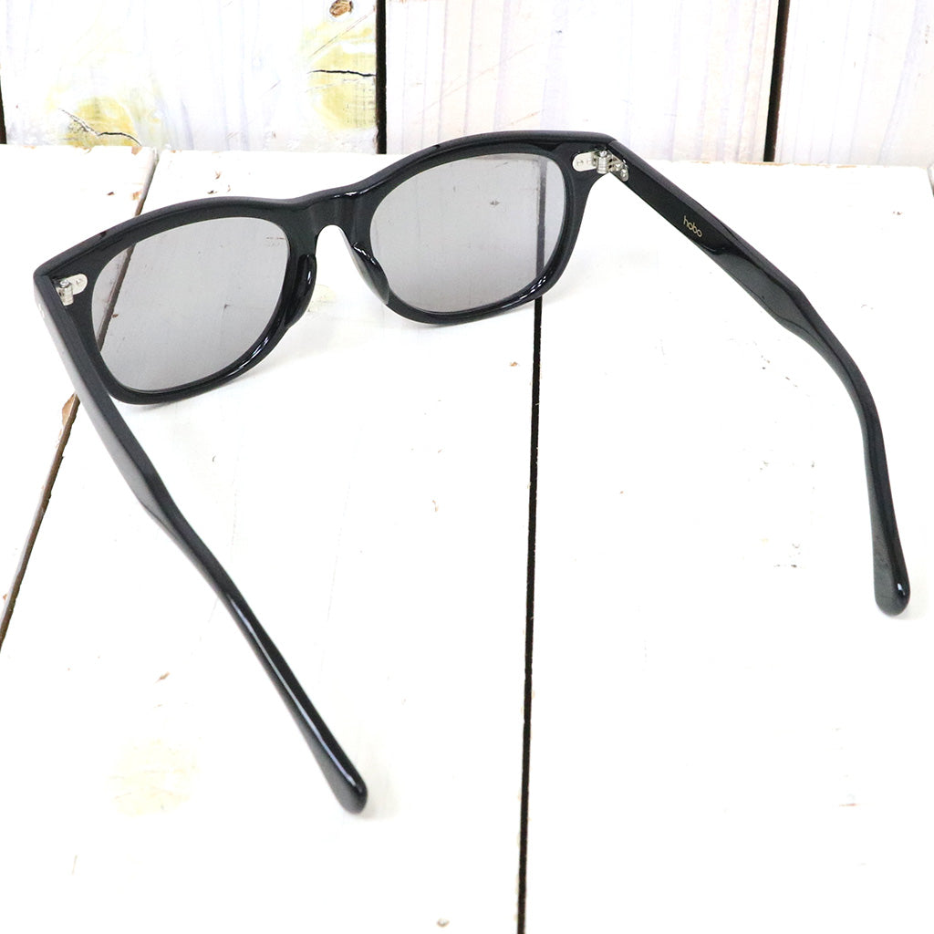 hobo : Wellington Frame Sunglasses Acetate by KANEKO OPTICAL (Black) (HB-A4621)