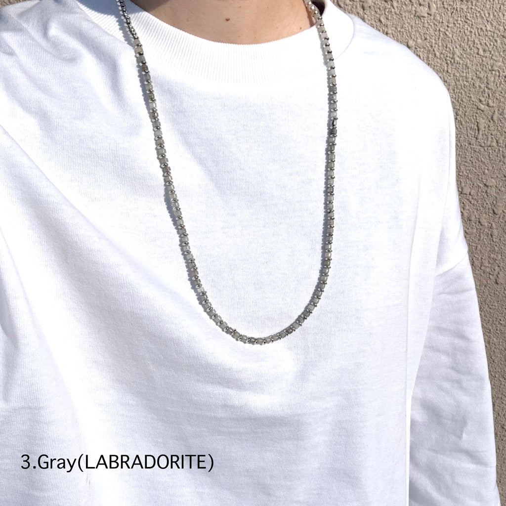 【SALE40%OFF】hobo : Beads Necklace Stone (HB-A4620)