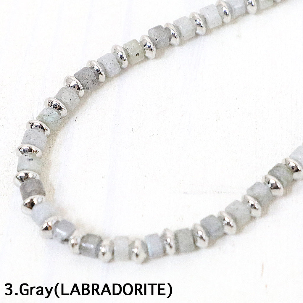 【SALE40%OFF】hobo : Beads Necklace Stone (HB-A4620)