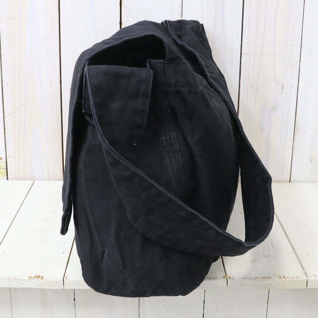 hobo : Newspaper Bag Cotton Duck Canvas (Charcoal)