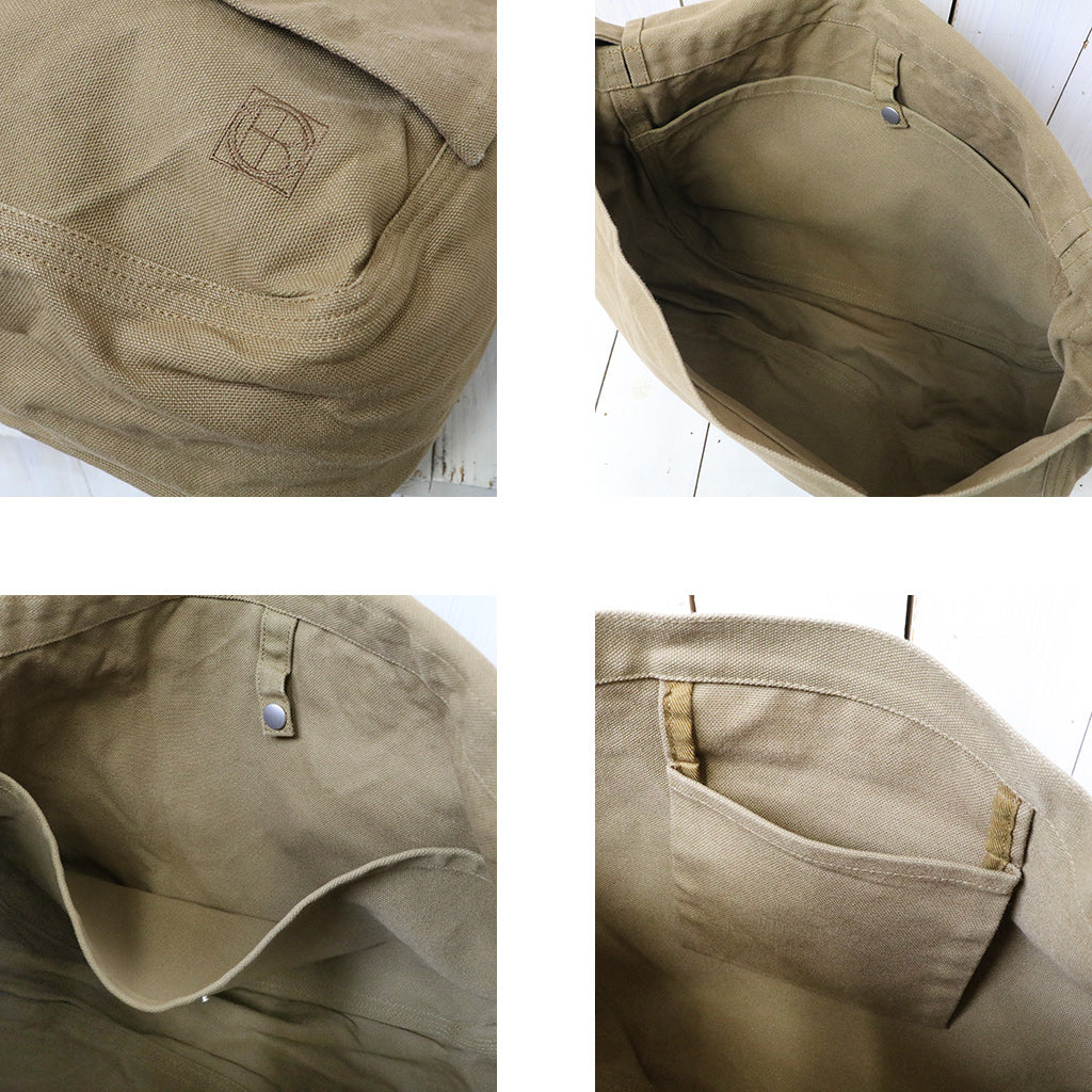 hobo : Newspaper Bag Cotton Duck Canvas (Beige)