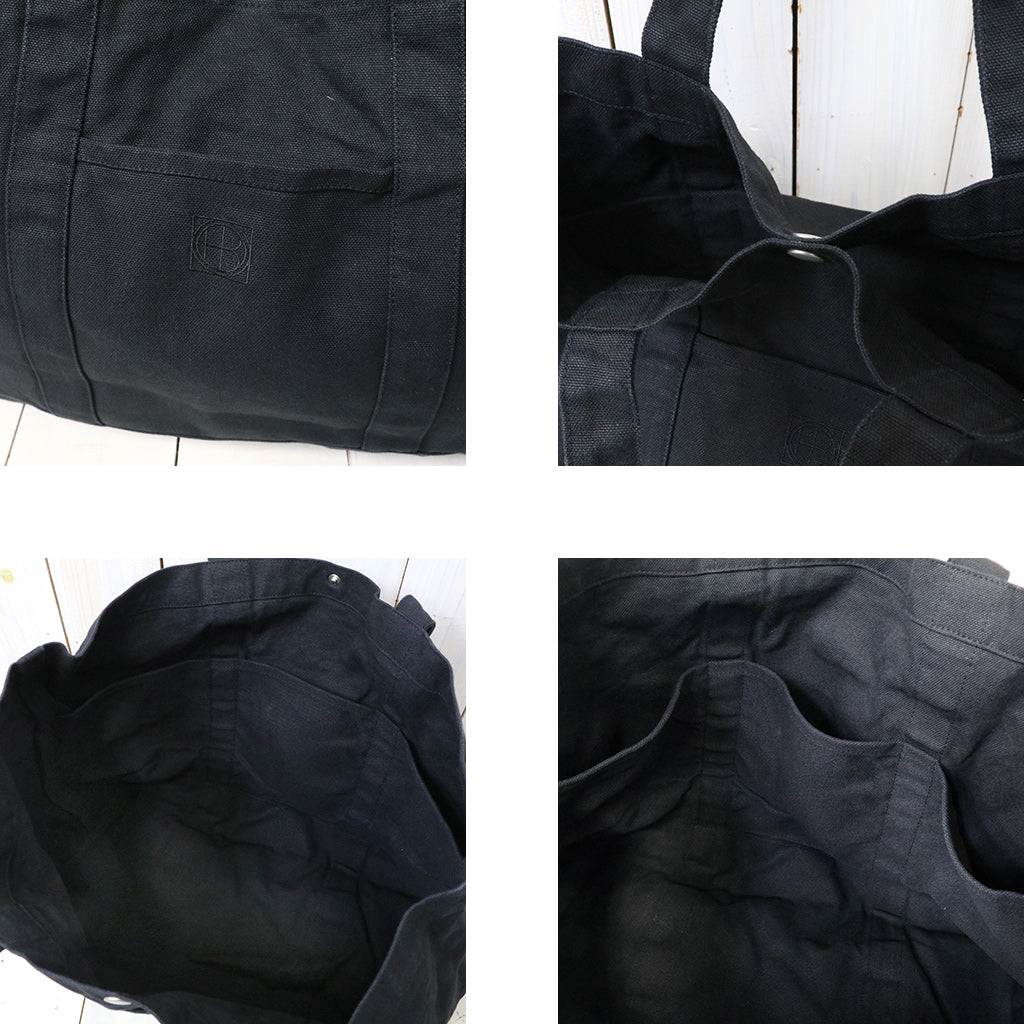 hobo : Tote Bag Cotton Duck Canvas (Charcoal)
