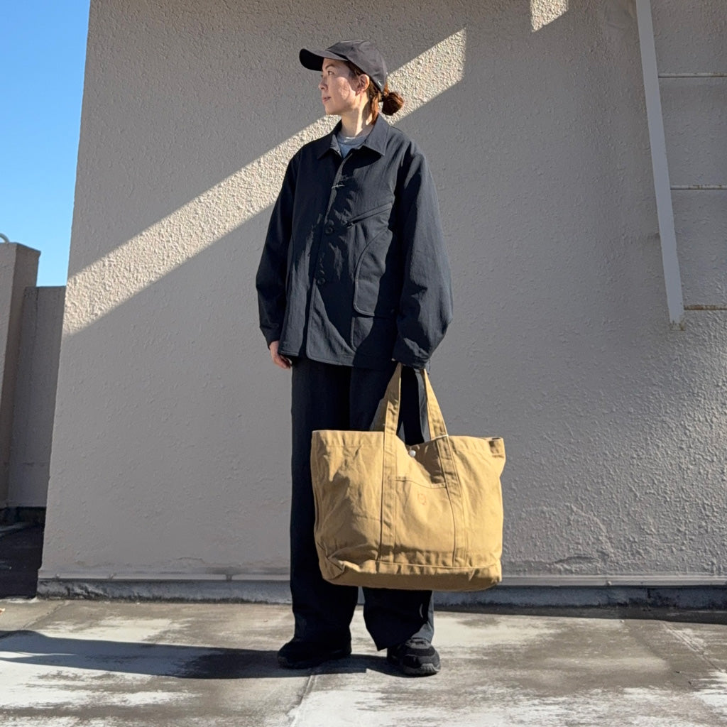 【SALE50%OFF】hobo : Tote Bag Cotton Duck Canvas (Beige)