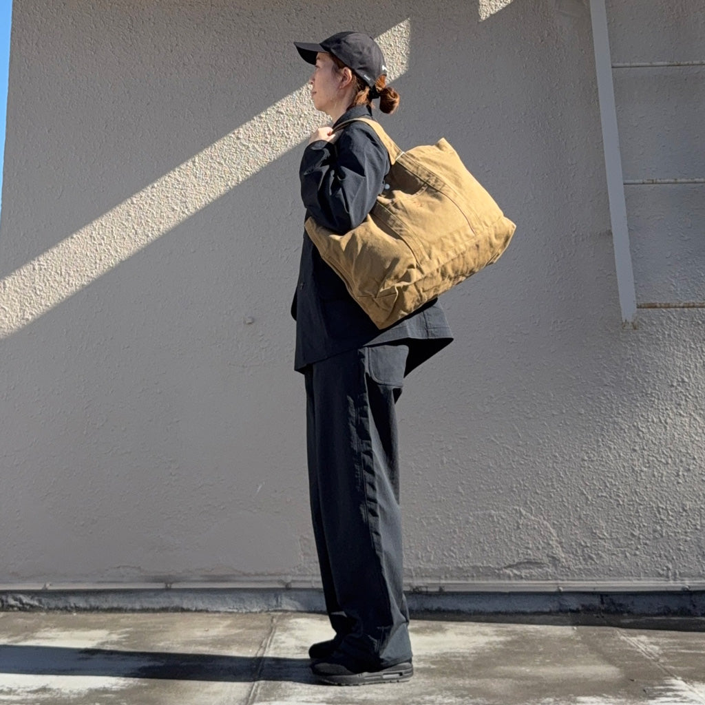 【SALE50%OFF】hobo : Tote Bag Cotton Duck Canvas (Beige)