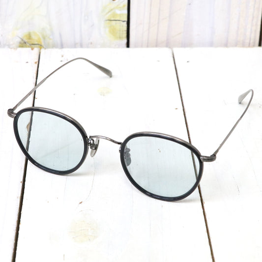 hobo : Round Frame Sunglasses Titanium by KANEKO OPTICAL (Black) (HB-A4622)