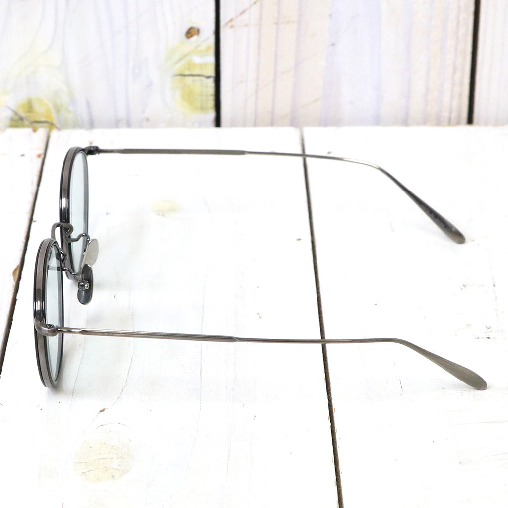 hobo : Round Frame Sunglasses Titanium by KANEKO OPTICAL (Black) (HB-A4622)