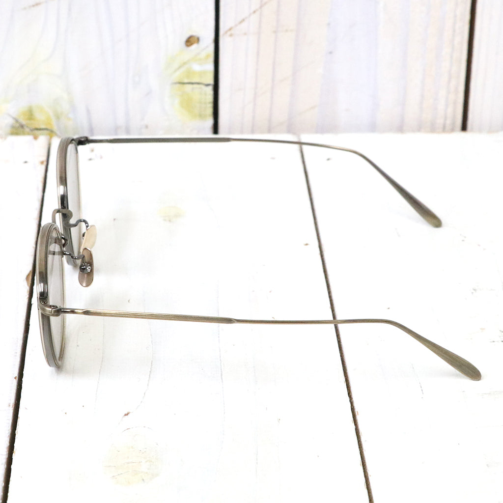 hobo : Round Frame Sunglasses Titanium by KANEKO OPTICAL (Brown) (HB-A4622)