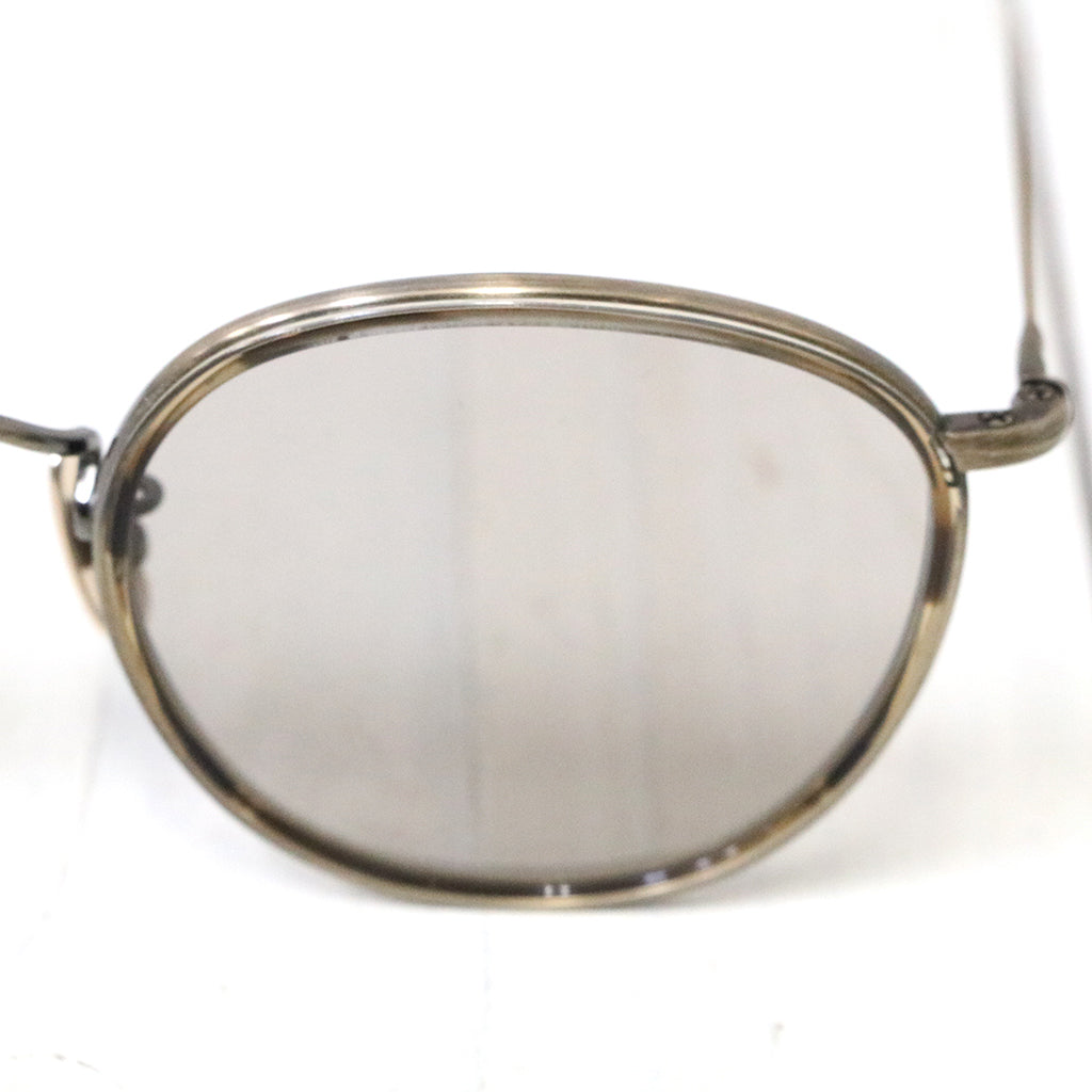 hobo : Round Frame Sunglasses Titanium by KANEKO OPTICAL (Brown) (HB-A4622)