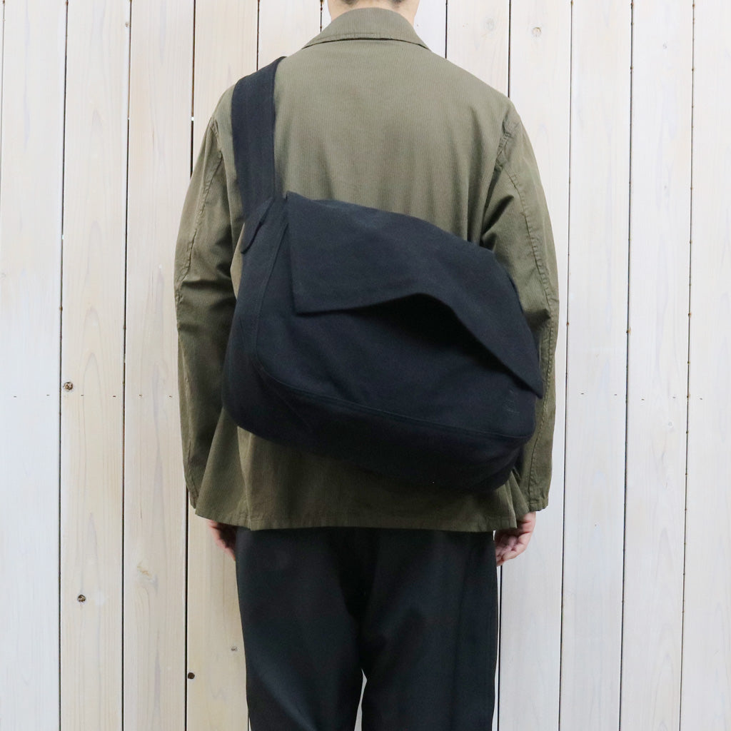 hobo : Newspaper Bag Cotton Duck Canvas (Black)