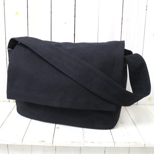 hobo : Newspaper Bag Cotton Duck Canvas (Black)