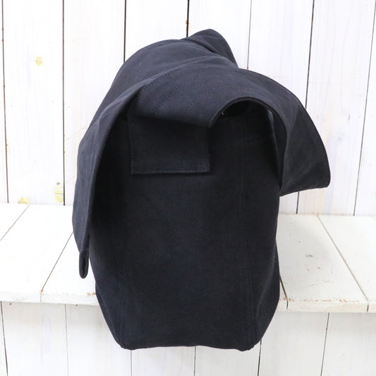 hobo : Newspaper Bag Cotton Duck Canvas (Black)