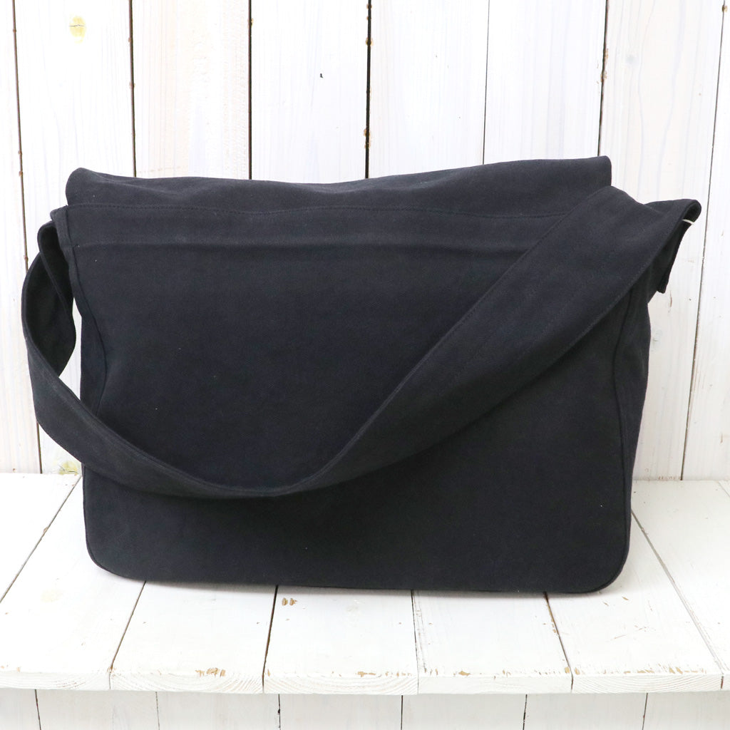 hobo : Newspaper Bag Cotton Duck Canvas (Black)