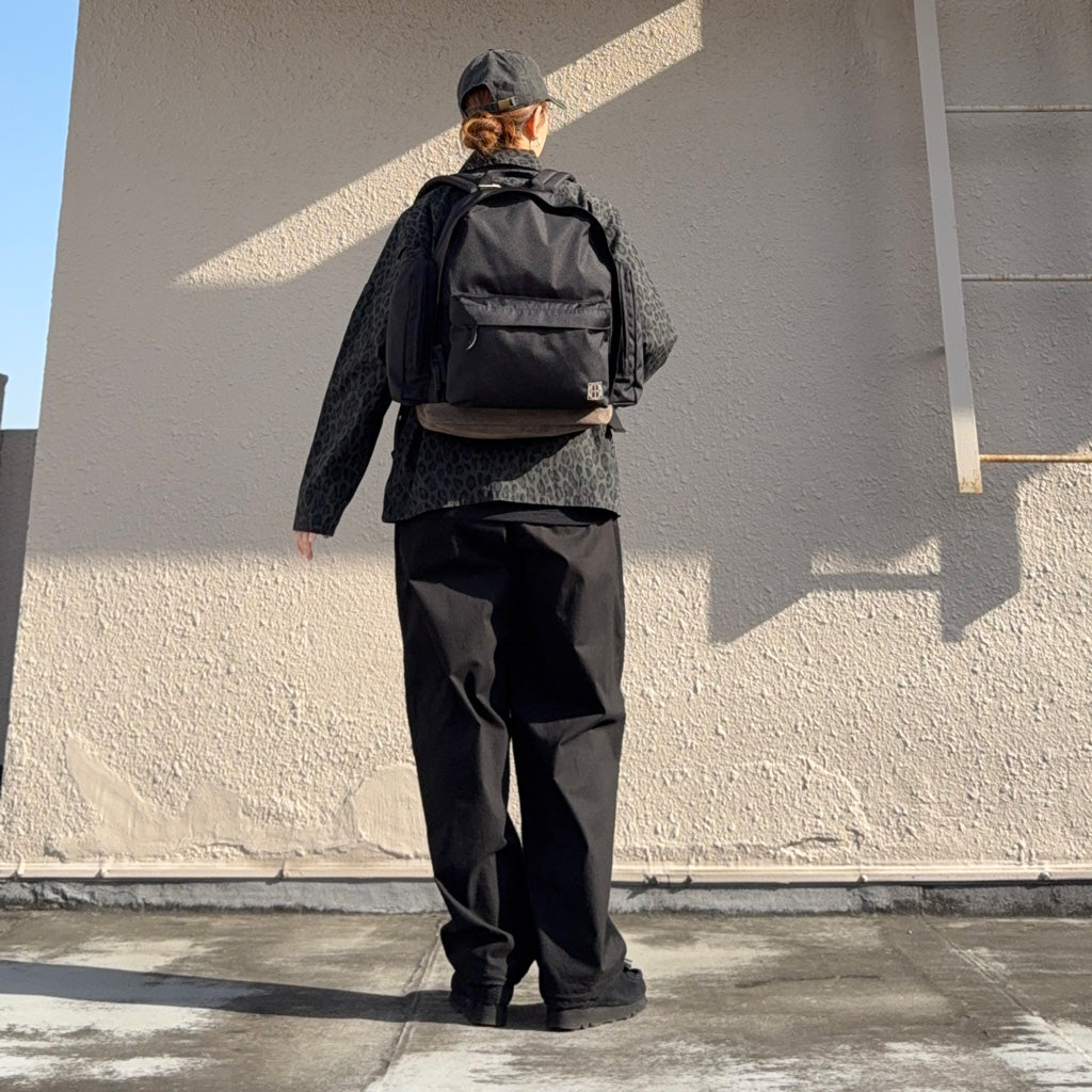 hobo : Backpack 20L Polyester Oxford CORDURA with Pig Suede