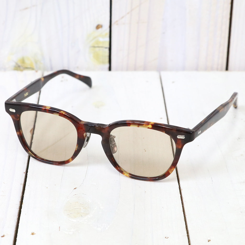 hobo : Wellington Frame Sunglasses Acetate by KANEKO OPTICAL (Brown) (HB-A4717)