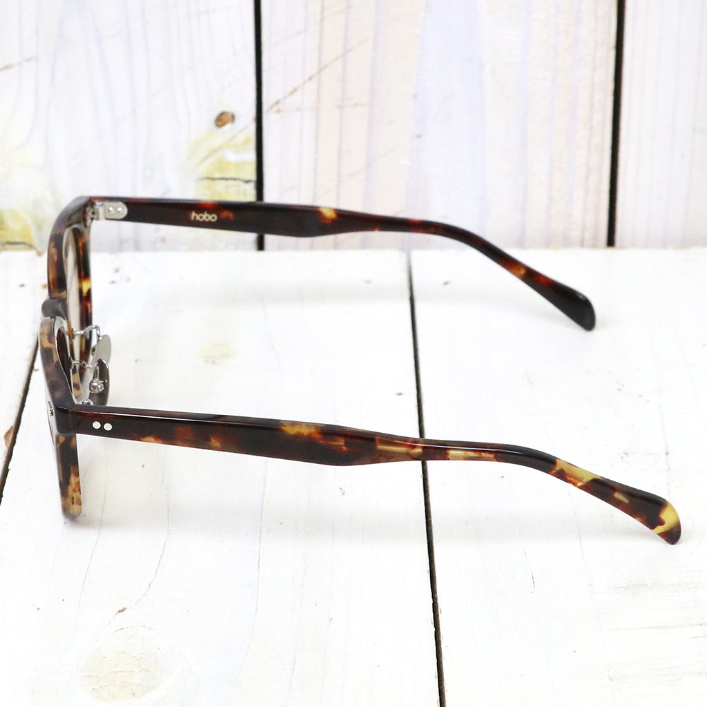hobo : Wellington Frame Sunglasses Acetate by KANEKO OPTICAL (Brown) (HB-A4717)