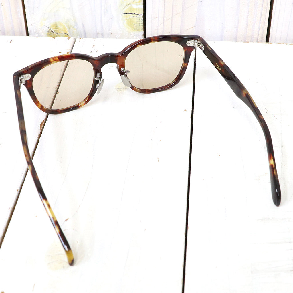hobo : Wellington Frame Sunglasses Acetate by KANEKO OPTICAL (Brown) (HB-A4717)