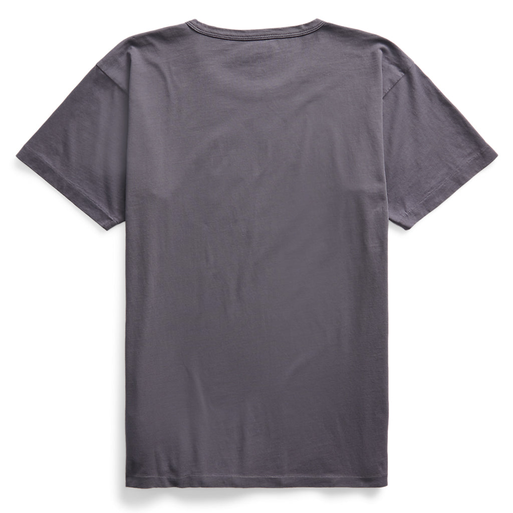 Double RL : LOGO JERSEY T-SHIRT (NAVY)