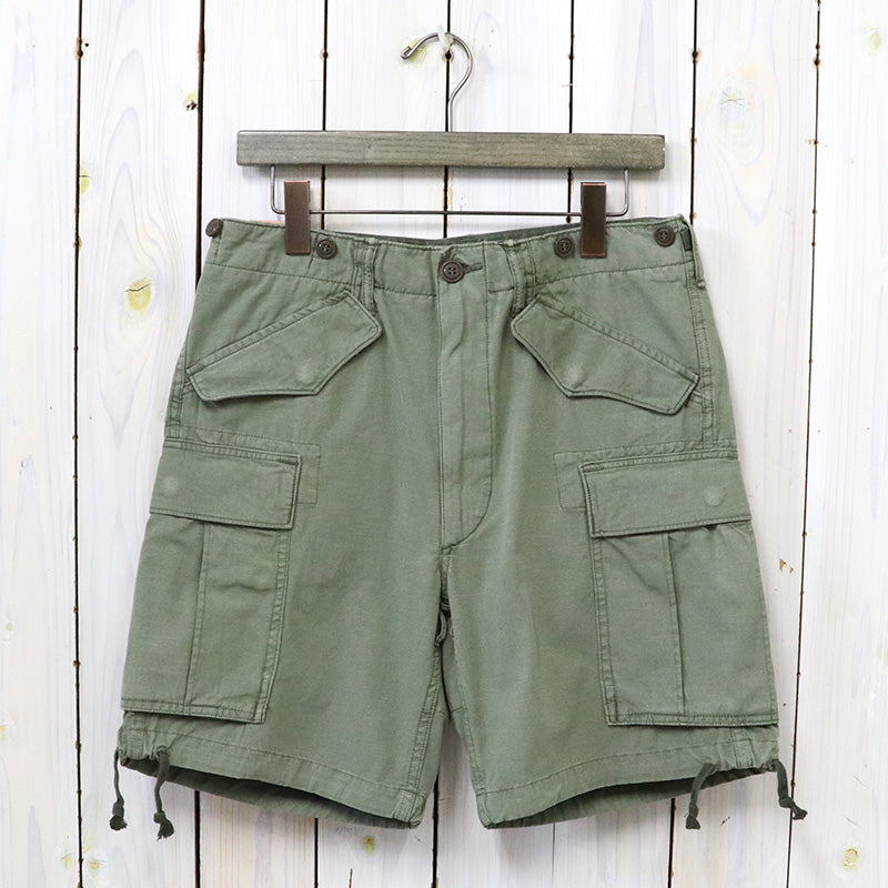 Double RL : RIPSTOP CARGO SHORT (GREEN)