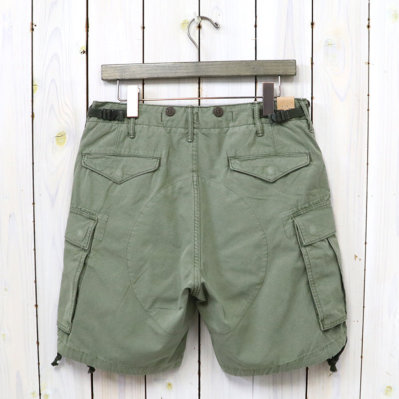 Double RL : RIPSTOP CARGO SHORT (GREEN)