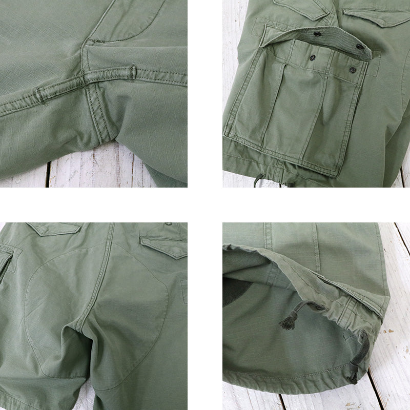 Double RL : RIPSTOP CARGO SHORT (GREEN)