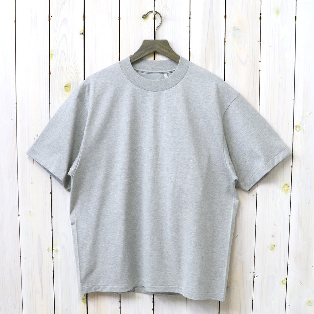 Kaptain Sunshine『Suvin Supima Tube Tee Light』(FEATHER GREY)