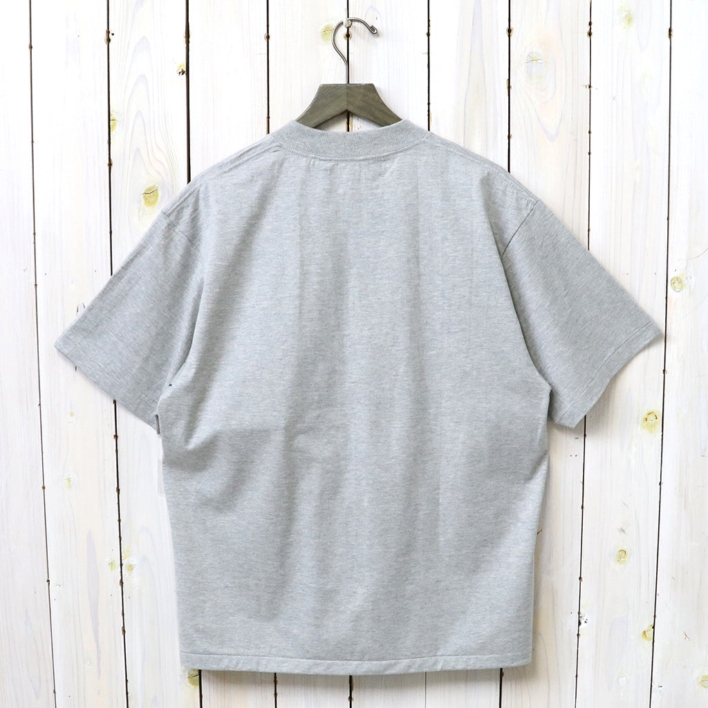 Kaptain Sunshine『Suvin Supima Tube Tee Light』(FEATHER GREY)