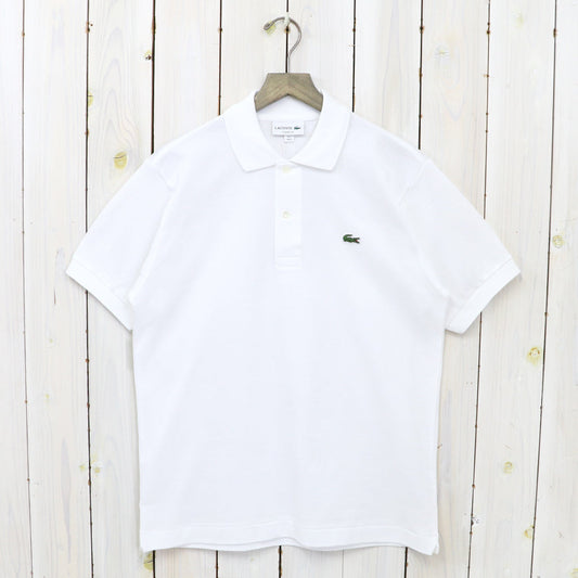 LACOSTE『ポロシャツ(半袖)』(WHITE)