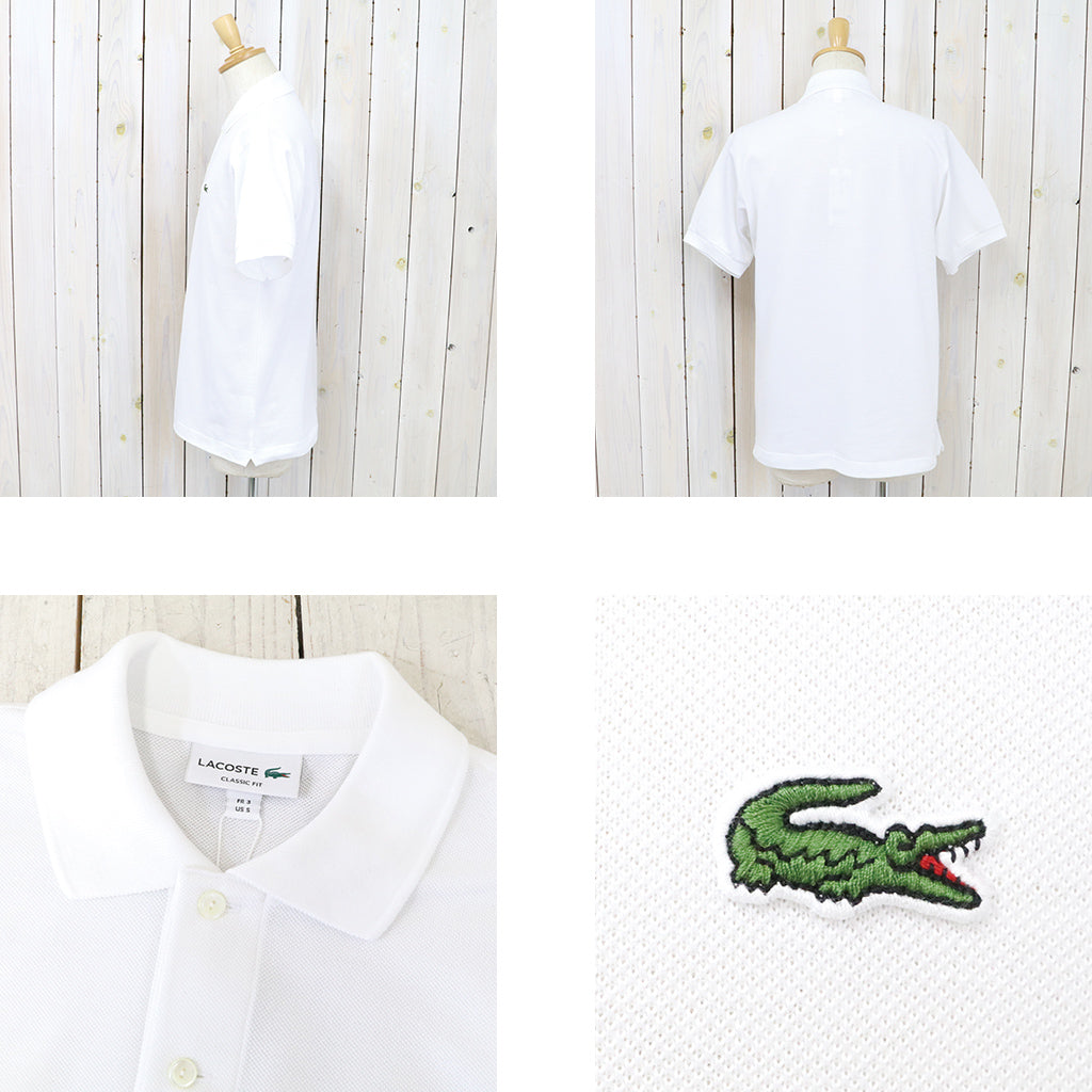 LACOSTE『ポロシャツ(半袖)』(WHITE)