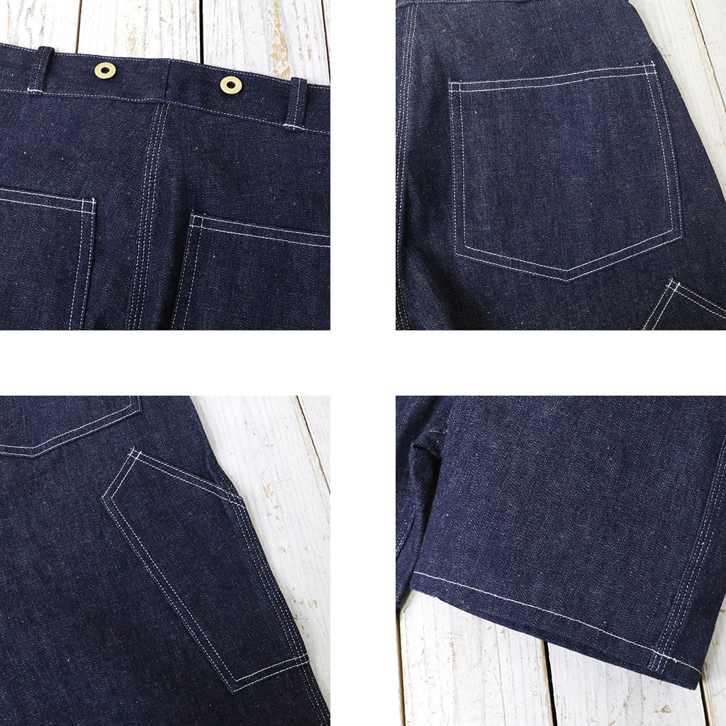 【SALE40%OFF】WAREHOUSE : Lot 1234 1920’S FREE LAND WAIST OVERALL (INDIGO DENIM)