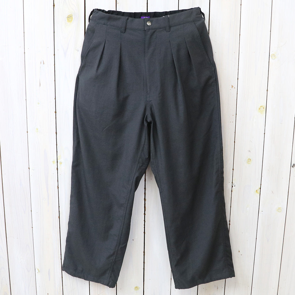 THE NORTH FACE PURPLE LABEL : Nylon Twill Wide Field Pants (Asphalt Gray)