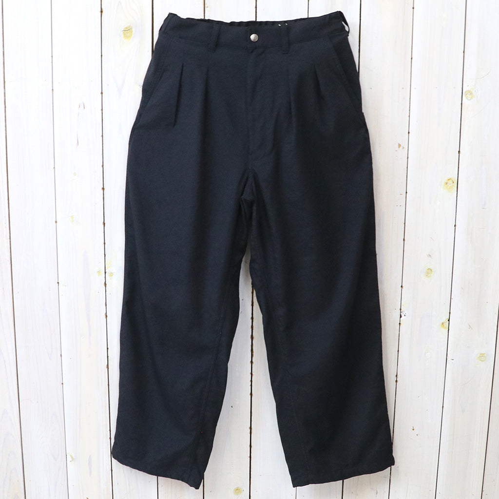 THE NORTH FACE PURPLE LABEL : Nylon Twill Wide Field Pants (Black)