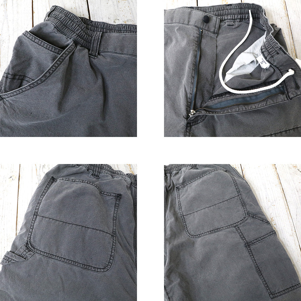nanamica : Indigo Weather Deck Pants (Gray)