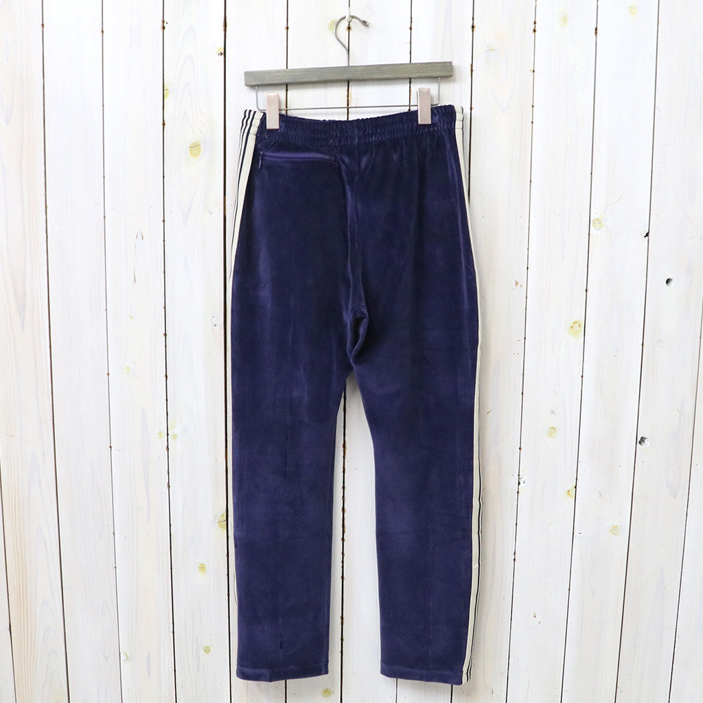 Needles : Narrow Track Pant-C/Pe Velour (Navy)