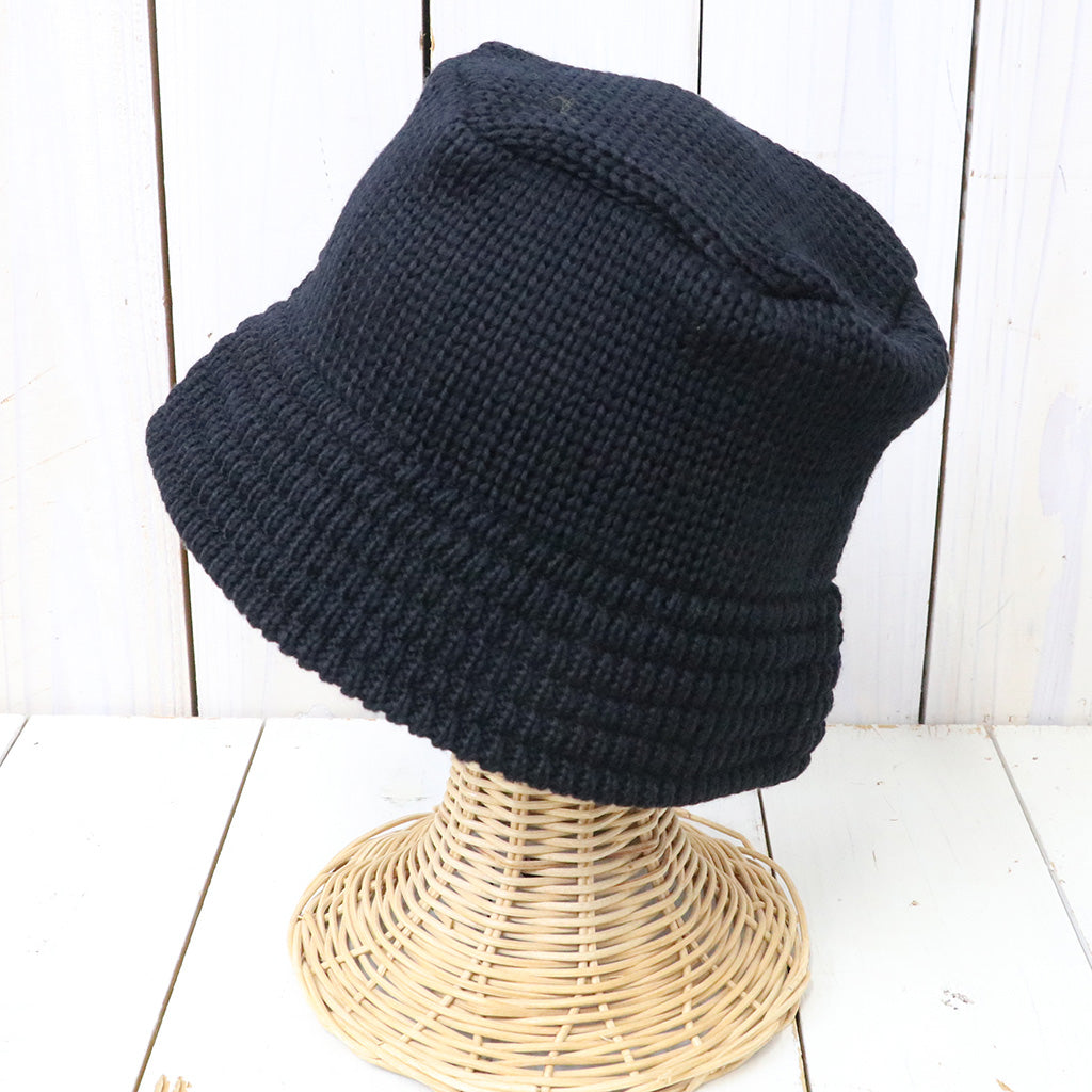 Needles : Bucket Hat-Merino Wool (Black)