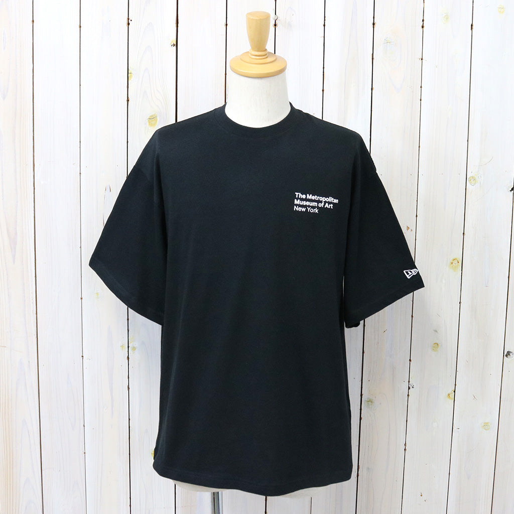 New Era『SS Over Size Cotton Tee The Met Black Logo』(Black)