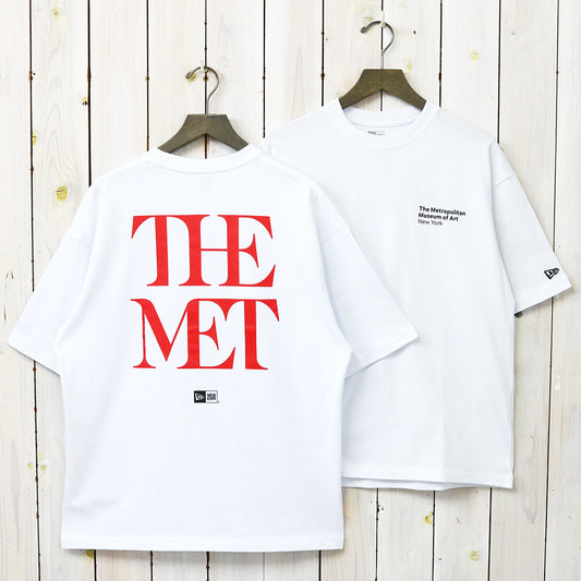 New Era『SS Over Size Cotton Tee The Met White Logo』(White)