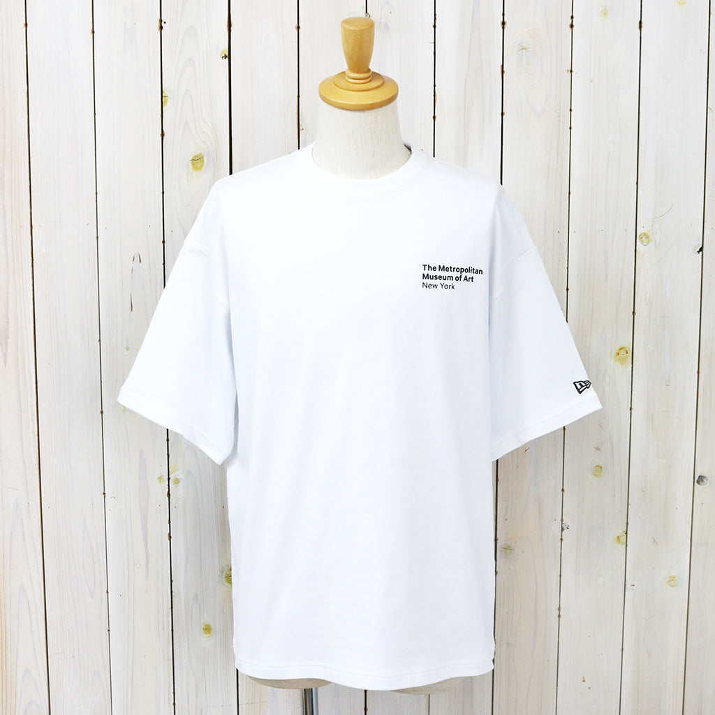 New Era『SS Over Size Cotton Tee The Met White Logo』(White)