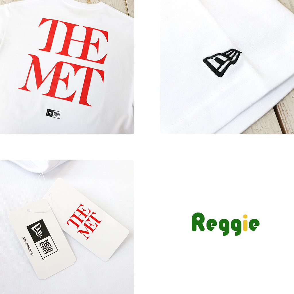 New Era『SS Over Size Cotton Tee The Met White Logo』(White)