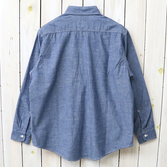 orSlow : CHAMBRAY WORK SHIRT (CHAMBRAY) (01-8064-84)