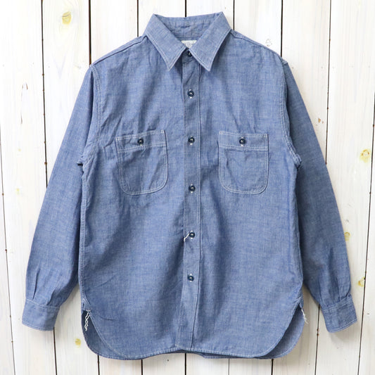 orSlow : RELAX FIT CHAMBRAY WORK SHIRT (CHAMBRAY) (01-8270-84)